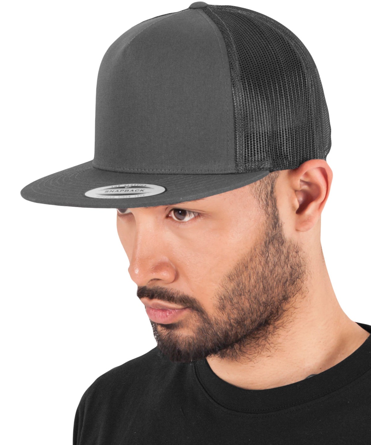 Classic Trucker shown in use