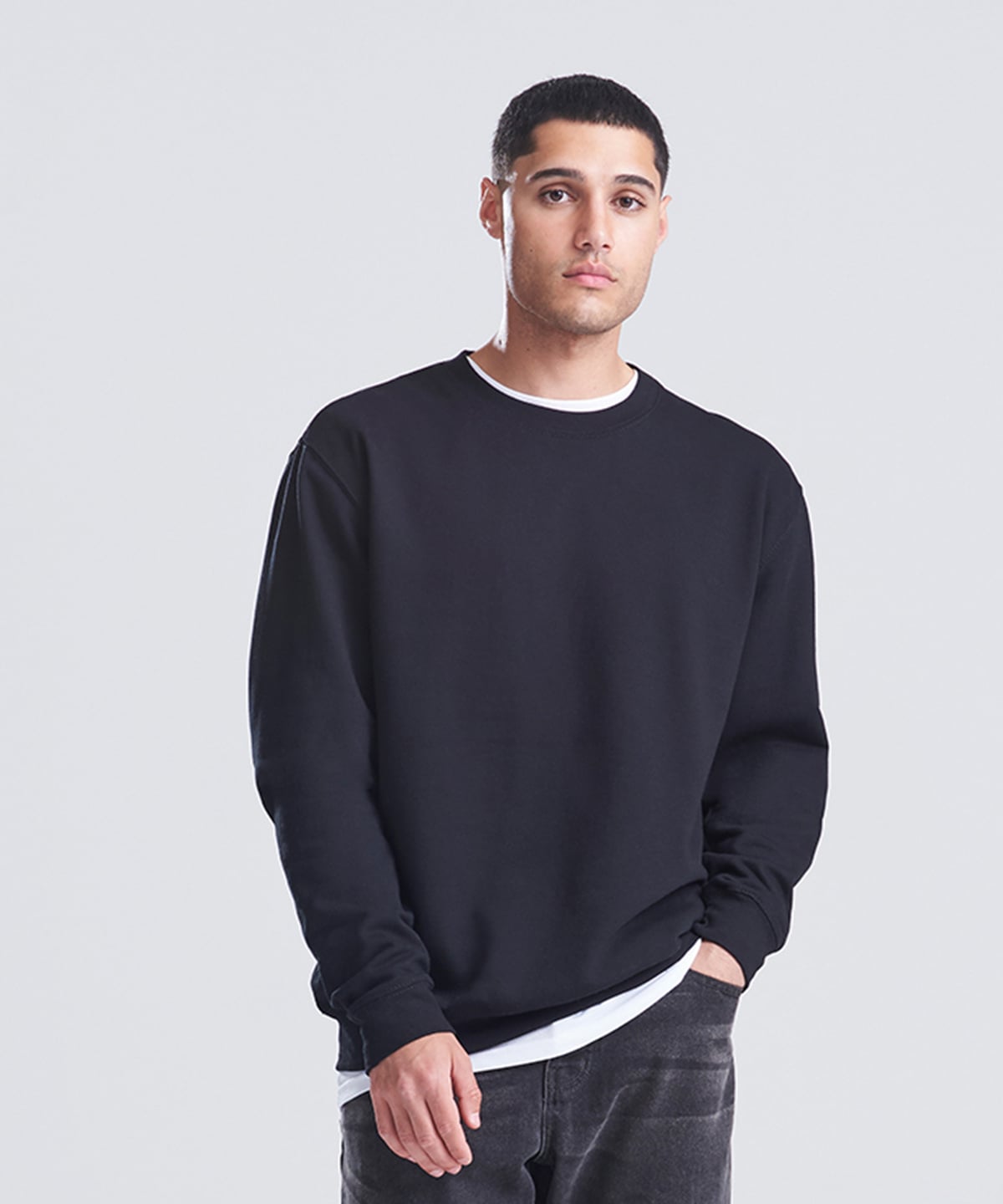 Sweatshirt shown in use