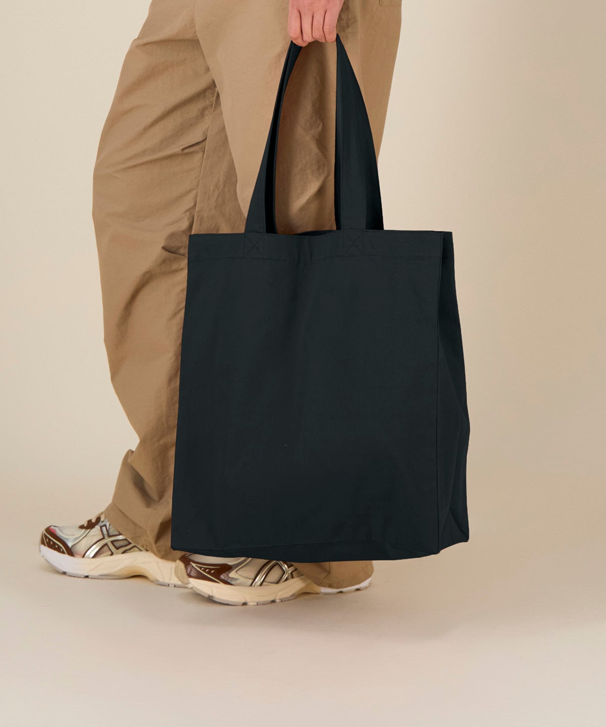 Mid Tote Bag shown in use