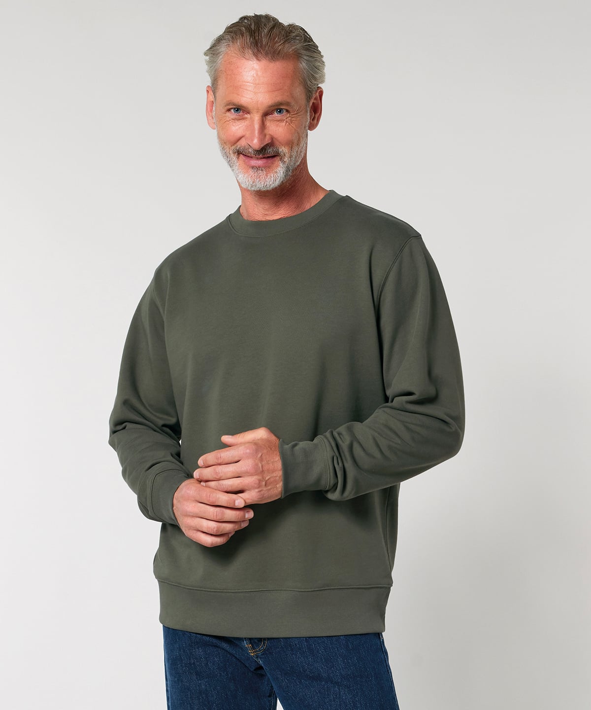 Unisex Changer 2.0 Iconic Crew Neck Sweatshirt shown in use