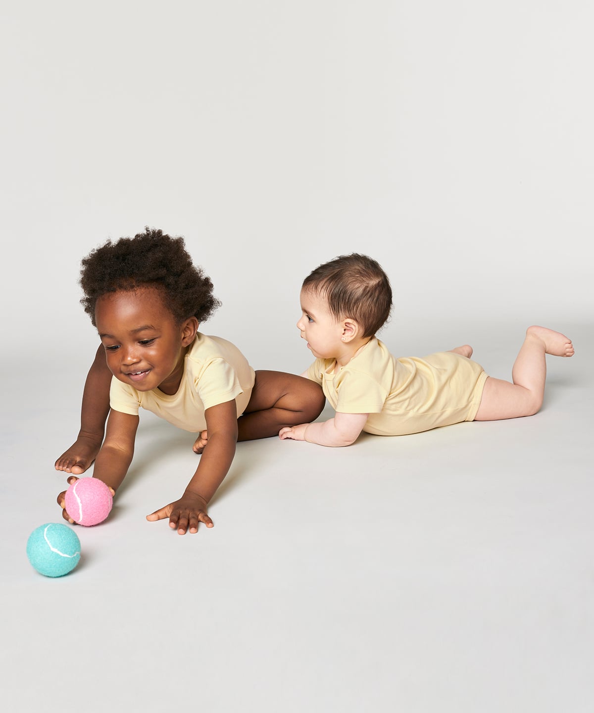 Baby Bodysuit shown in use